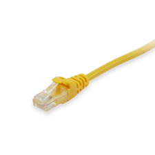 Equip U/UTP CAT6a Patch kábel 2m - Sárga kábel és adapter