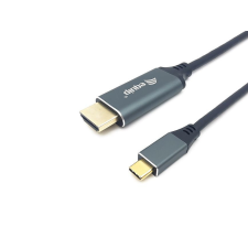 Equip USB-C to HDMI 4K/60Hz cable 2m Black kábel és adapter