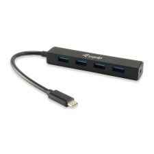 Equip USB elosztó-HUB, USB-C, 4 port, USB 3.2, EQUIP  Life kábel és adapter