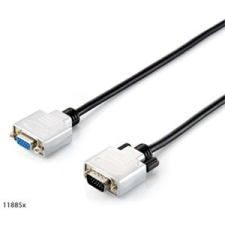 Equip VGA hosszabbítókábel HD15 apa/anya, duplán árnyékolt, 20m audió/videó kellék, kábel és adapter