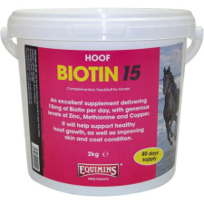 Equmins Biotin 15 lovaknak (Vödrös kiszerelés) 5 kg lófelszerelés
