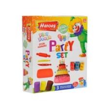 ER Toys Play-Dough: Heroes Party gyurma szett 7db-os kreatív és készségfejlesztő