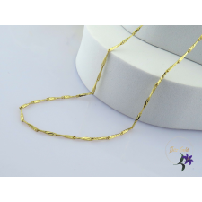  Era -45 antiallergén husszúkás szemű nyaklánc-14K nyaklánc