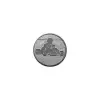  Érembetét 119 ezüst színű 25mm gokart