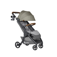 Ergobaby Metro+ Deluxe kompakt városi babakocsi Empire State Green / Zöld babakocsi