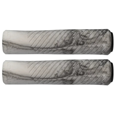 Ergon GXR Lava ergonómikus MTB markolat, L-es méret, fekete-fehér kerékpár kormány