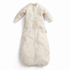Ergopouch ERGOPOUCH Hálózsák ujjakkal, organikus pamut Jersey Oatmeal Marle 8-24 hó, 8-14 kg, 1 tog hálózsák, pizsama