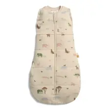 Ergopouch ERGOPOUCH Pólya és hálózsák 2 az 1-ben Cocoon Savannah 6-12 hónap, 8-10 kg, 2,5 tog hálózsák, pizsama