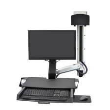 Ergotron StyleView LCD falitartó billentyűzet polccal 24" (45-272-026) (45-272-026) monitor kellék
