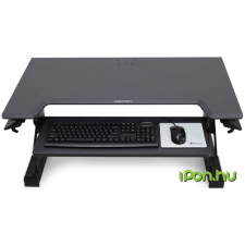 Ergotron WorkFit-TL Sit-Stand Desktop Workstation fekete tv állvány és fali konzol