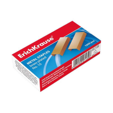 ErichKrause Tűzőkapocs No.10 - 1000 db - Rézszínű gemkapocs, tűzőkapocs