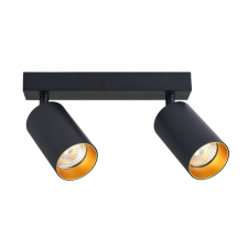 ERIS GOLD 2x GU10 LED mennyezeti lámpa, állítható világítás