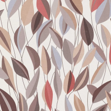 Erismann Modern levélmintás tapéta – elegáns design tapéta beige és piros színben tapéta, díszléc és más dekoráció