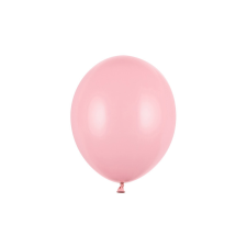  Erős Lufi 27cm babarózsaszín (10 db) party kellék