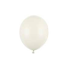  Erős Lufi 27cm világos krémszín (50 db) party kellék