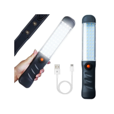  Erős műhely lámpa 48 LED COB USB akasztó mágnesesen tölthető világítás