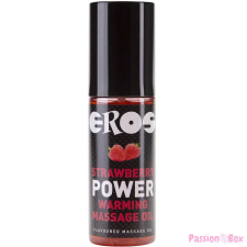 Eros Strawberry Power Warming Massage Oil 100 ml masszázskrémek, masszázsolajok