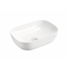  EROS - Top Counter pultra ültethető porcelán mosdó - SMILE 3 - 46,5 x 32,5 x 13 cm