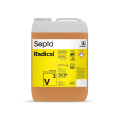  Erősen szennyezett felületek tisztítószere SEPTA RADICAL V3 10L tisztító- és takarítószer, higiénia