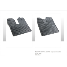  Erősített kamion gumiszőnyeg MAN TGA,TGL,TGX,TGM-sypialnia 2000- autószőnyeg