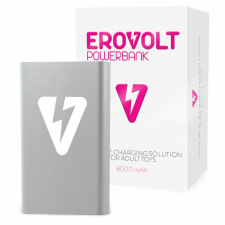 Erovolt Erovolt Powerbank - ezüst (8000mAh) intimhigiénia nőknek
