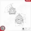 ESEN SKV felfüggesztés, motor 75SKV170