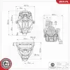 ESEN SKV felfüggesztés, motor 75SKV185