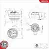 ESEN SKV felfüggesztés, motor 75SKV419