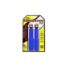ESI Grips Fit SG vízálló szilikon szivacs markolat, 132x30-32 mm, kék kerékpár kormány