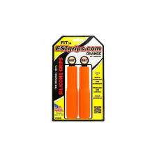 ESI Grips Fit SG vízálló szilikon szivacs markolat, 132x30-32 mm, narancs kerékpár kormány