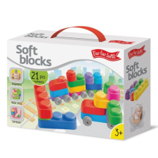 Česká republika Építőjáték puha anyagból 21db barkácsolás, építés