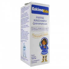  ESKIMO KIDS HALOLAJ TUTTI-FRUTTI  105ML (2021) vitamin és táplálékkiegészítő