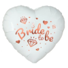 Esküvő Bride To Be fólia lufi 37 cm