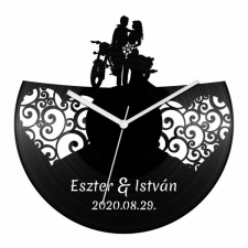  Esküvő motoros bakelit óra falióra