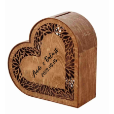  Esküvői Borítékgyűjtő Doboz Szív – Pénzgyűjtő Szív dekorációs kellék