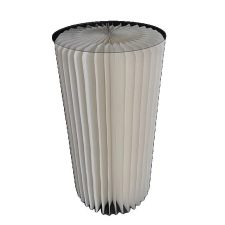  Esküvői virágút dísz, hengeres kialakítás, barkácsparti kellékek, D30cm H60cm party kellék