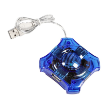 Esperanza EA150B 4-portos USB2.0 HUB hub és switch