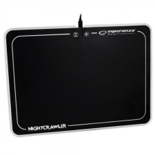 Esperanza EGP104 Nightcrawler Gaming egérpad - Fekete asztali számítógép kellék