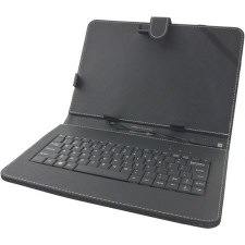 Esperanza EK125 10.1" univerzális tablet tok + billentyűzet (angol) fekete (Esperanza-EK125) tablet tok