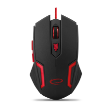 Esperanza Fighter EGM205R MX205 Gaming Egér - Fekete-Piros (EGM205R) egér