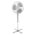 Esperanza Hurricane szoba ventilátor, 3 sebességfokozat, 50W, védőburkolat, fehér-szürke