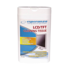 Esperanza Tisztítókendő ESPERANZA monitorhoz nem alkoholos 100 db-os tisztító- és takarítószer, higiénia