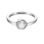 Esprit női ezüst gyűrű 925-ös, méret 16 és 17, ESRG92759A Twist