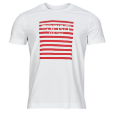 Esprit Rövid ujjú pólók OCS LOGO STRIPE Fehér DE XL férfi póló