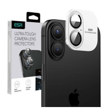ESR Apple iPhone 16, 16 Plus, ESR kameravédő üvegfólia, 1 szett, 9H, Fekete mobiltelefon kellék