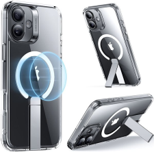 ESR Boost Flickstand Case (HaloLock), Compatible with iPhone 16 Plus, Clear tok tok és táska