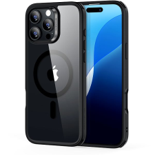 ESR Classic Hybrid Case (HaloLock), Compatible with iPhone 16 Pro, Clear Black tok tok és táska