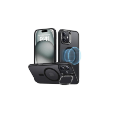 ESR Classic Hybrid (HaloLock) ESR case with stand for iPhone 16 (black) tok és táska
