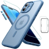 ESR Classic Pro Case (HaloLock) Set, Compatible with iPhone 16 Plus, Frosted Blue tok