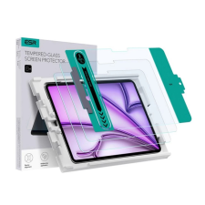 ESR képernyővédő üveg 2db (2.5D, 0.33mm, 9H + segédkeret) ÁTLÁTSZÓ mobiltelefon kellék
